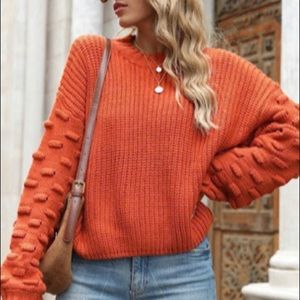 So comfy poppy sweater